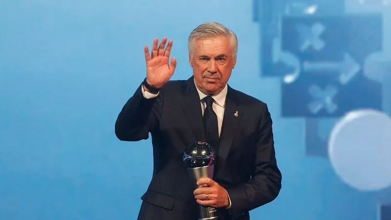 أول تعليق من أنشيلوتي بعد فوزه بجائزة أفضل مدرب فى عام 2024