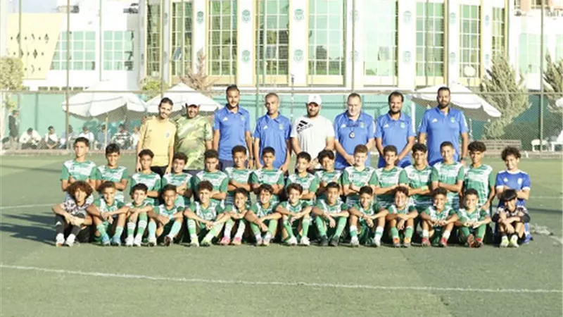 براعم الاتحاد مواليد 2012 عبروا طلائع الاسطول بنصف دستة اهداف