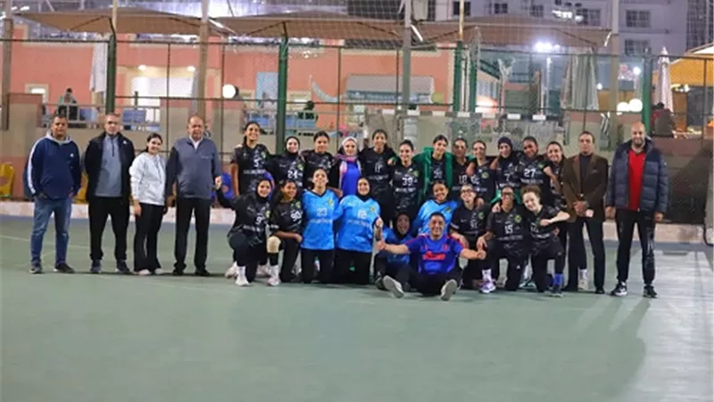 يد ناشئات الجياد تفوزعلى فريق باكوس بطل الجمهورية بنتيجة 39/44