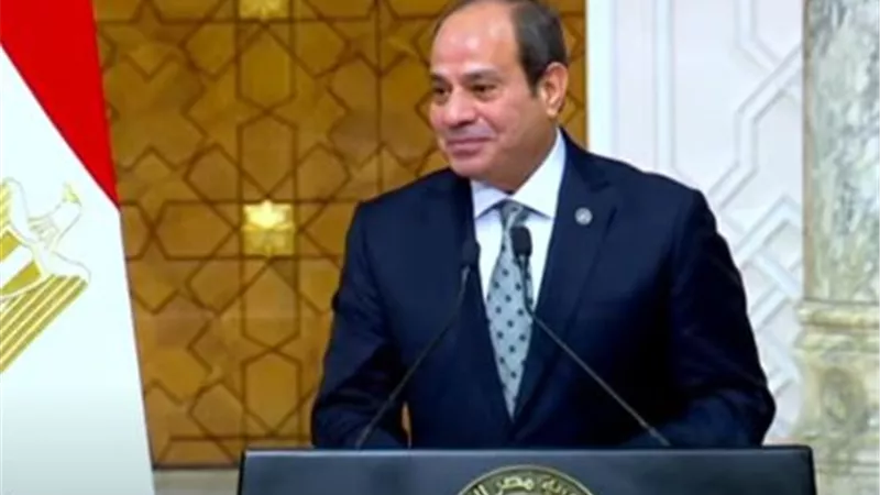 الرئيس السيسي: اتفقنا على ضرورة إقامة دولة فلسطينية مستقلة