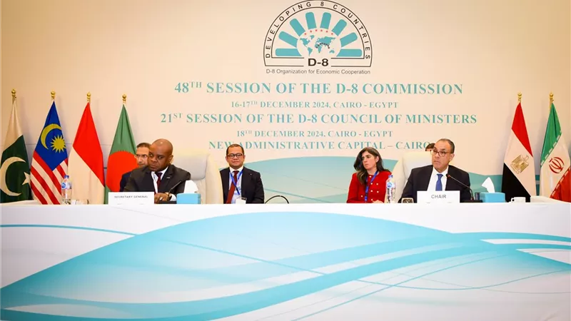 وزير الخارجية يترأس اجتماع منظمة الدول الثماني النامية للتعاون الاقتصادي