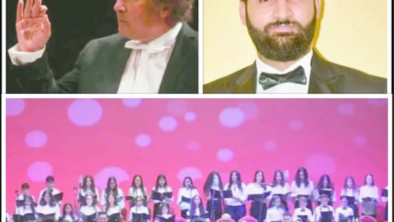 أكابيلا للأطفال يغنى للكريسماس بالمسرح الصغير بالأوبرا