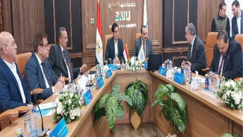 مجلس جامعة بنها الأهلية يوافق على مذكرات تفاهم مع جامعات دولية ومؤسسات محلية
