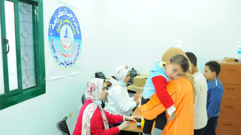 جامعة كفر الشيخ تطلق القافلة الطبية التوعوية التأهيلية الشاملة