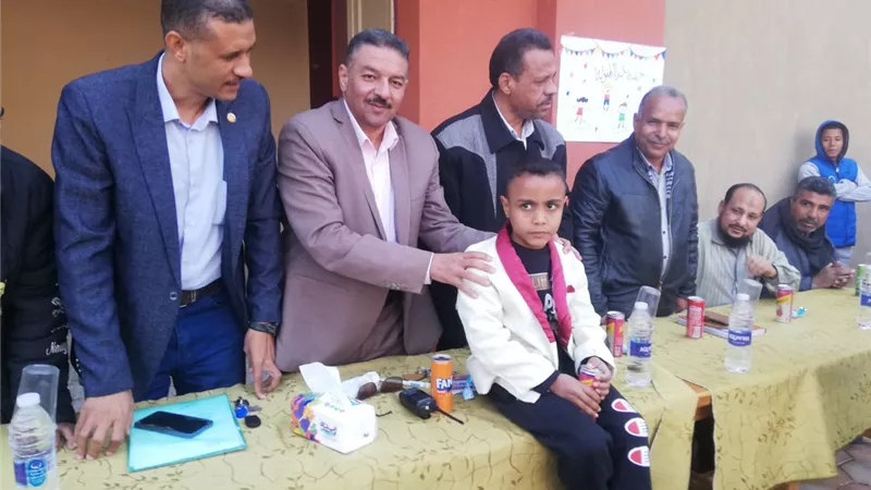 مديرعام تعليم نجع حمادي يشهداحتفال مدرسة حمرة دوم بعيدالطفولة
