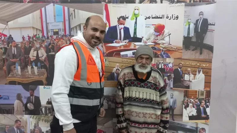 التضامن: التدخل السريع المركزي ينقذ مسناً قضى نصف عمره بلا مأوى