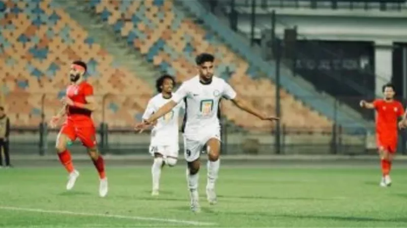 البنك الأهلى يتغلب على مودرن سبورت بهدف أسامة فيصل