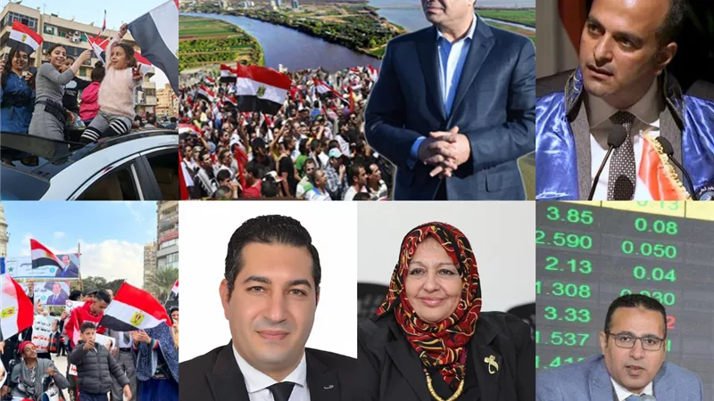 المصريين وراء القياده السياسيه لمواجهه التحديات والمؤامرات