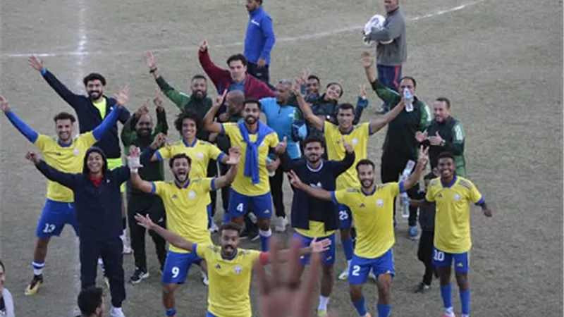 النصر للتعدين عاد من فنا بثلاث نقاط