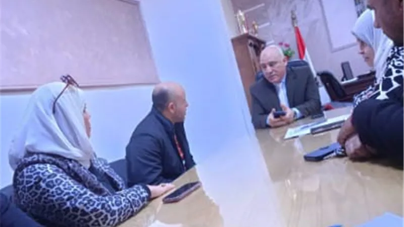 الشلقاني يبحث تطوير الأداء وتعزيز كفاءة الخدمات الصحية بالقليوبية