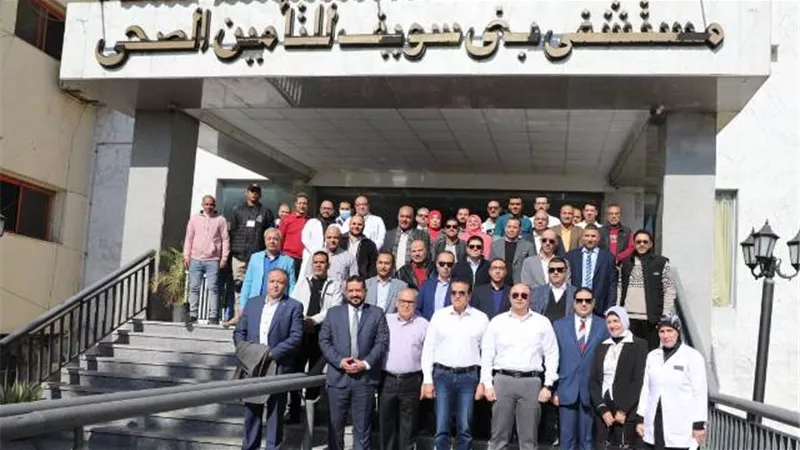 عبد الغفار فى بنى سويف: تقييم القيادات الصحيه كل ٣ شهور