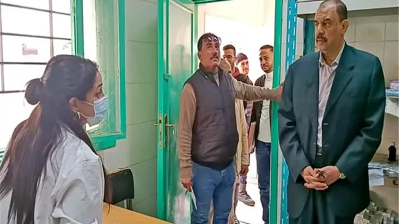 محافظ سوهاج يواصل جولاته الميدانية ويتابع مستوي خدمات المواطنين