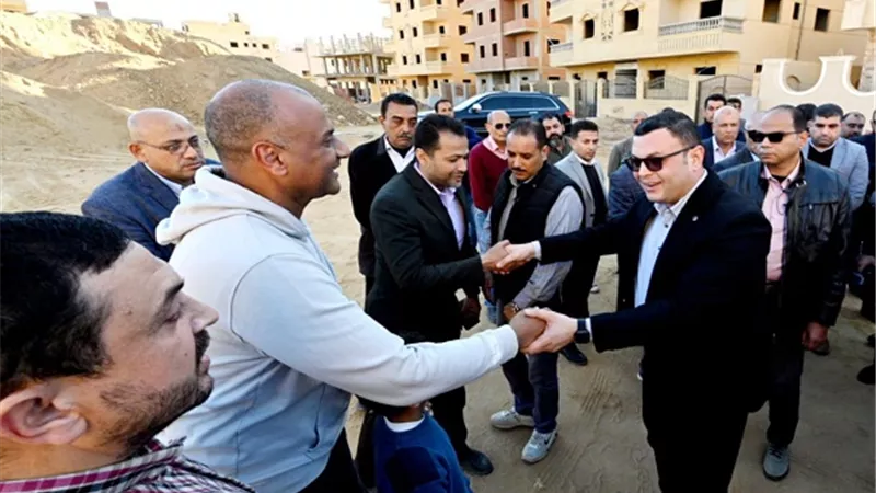 الشربينى يتابع موقف تسليم قطع أراضي الإسكان الاجتماعي بـ حدائق أك