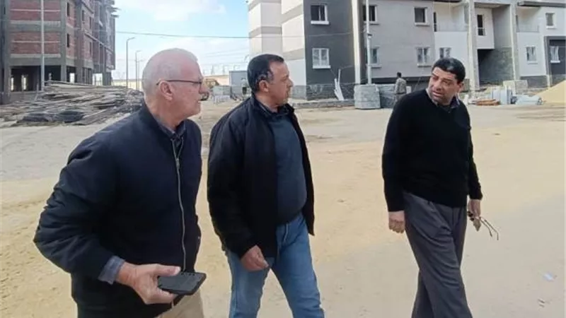 بشرة خير من رئيس جهاز الشروق لحاجزى الوحدات السكنية بالمدينة صور