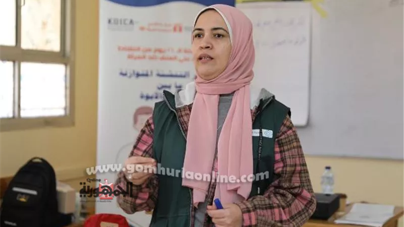 قومي المرأة ينظم نشاطا توعويا لطالبات مدرسة تحيا مصر