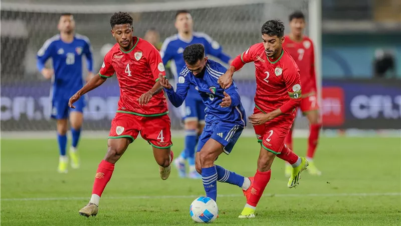 الكويت وعمان يتعادلان 1-1 في افتتاح كأس الخليج 2024 