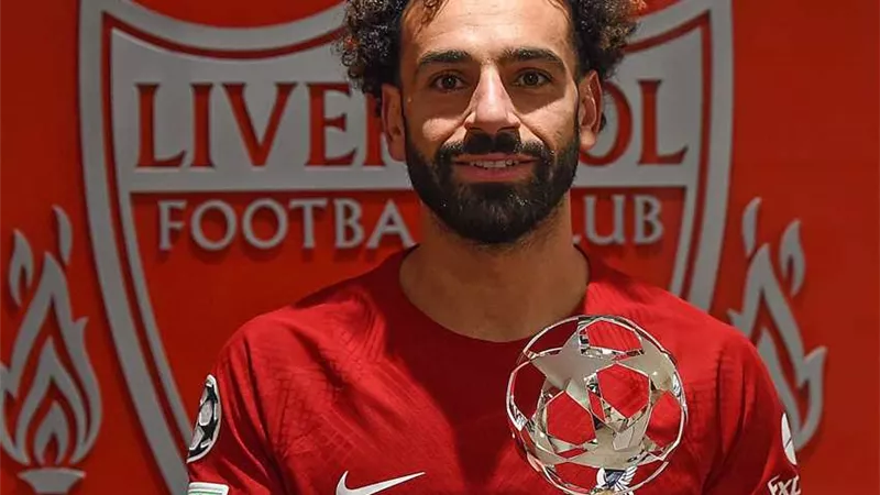 شاهد.. محمد صلاح يحصد جائزة رجل مباراة ليفربول ضد توتنهام