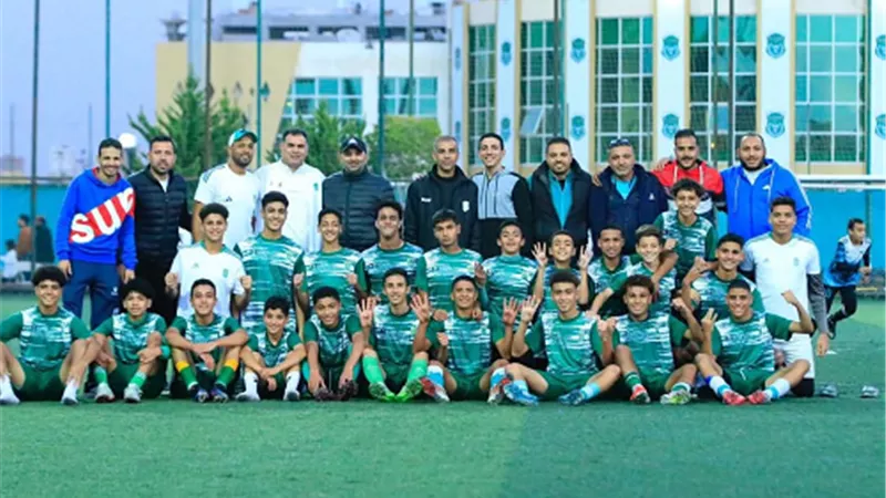 ناشئوا الاتحاد عبروا الحدود برباعية دوري منطقة إسكندرية