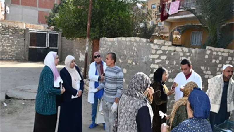 جامعة قناة السويس تستهدف32672 مواطنًا ضمن مبادرات