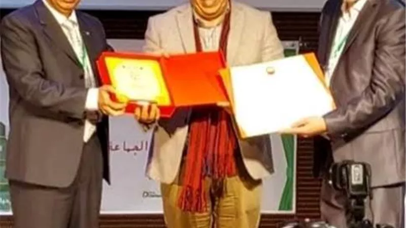 تكريم طارق والدمرداش بمهرجان 