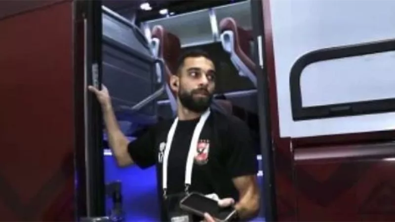 الأهلي يصل ملعب المباراة لمواجهة شباب بلوزداد فى دوري الأبطال