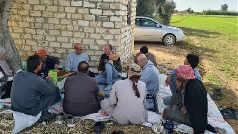 تنفيذ يوم حقل خاص بمحصول القمح بمديرية الزراعة