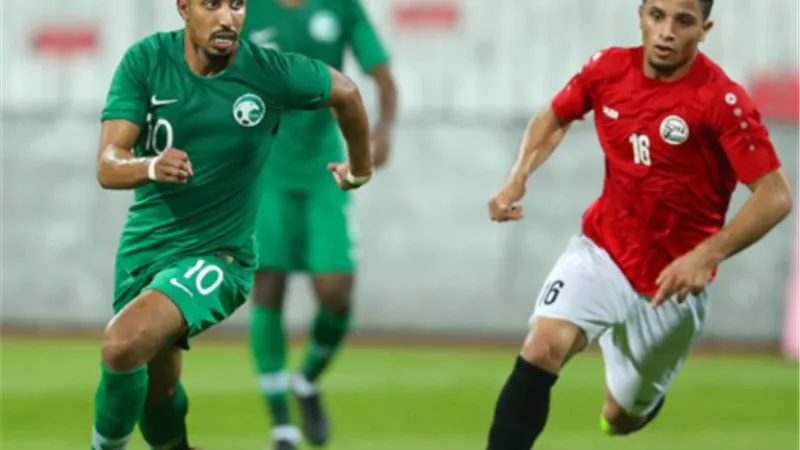 ملعب جابر المبارك يستضيف لقاء السعودية واليمن