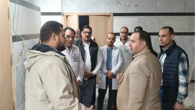 مساعد وزيرالصحة ووكيل الوزارة يتفقدان مستشفيات أبوكبير وكفرصقر