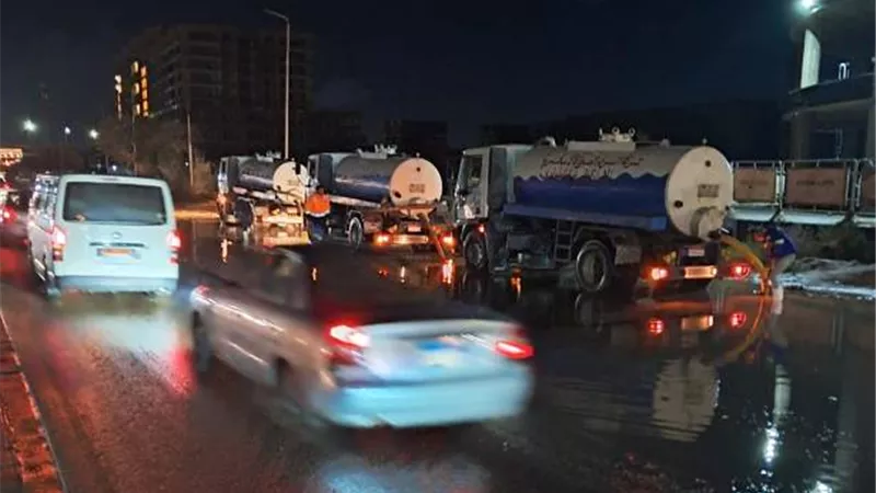أمطار وانخفاض شديد فى درجات الحرارة بالاسكندرية