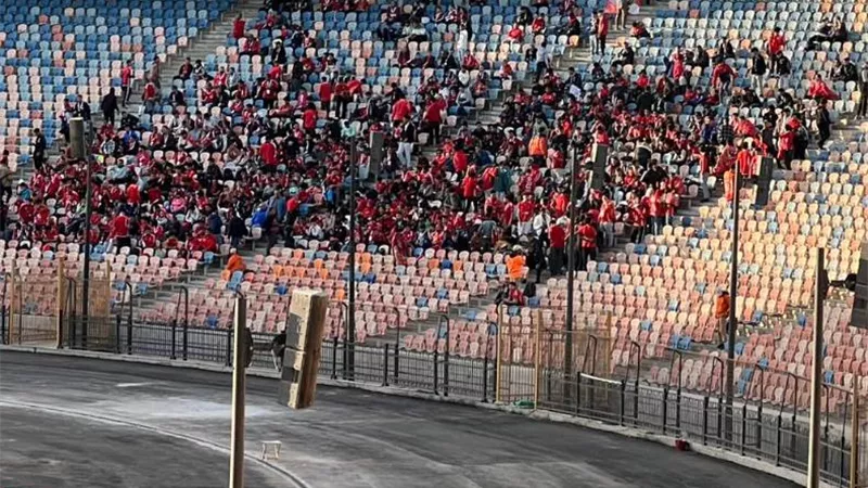 جماهير الأهلي تهاجم الشناوي وكهربا قبل انطلاق مواجهة شباب بلوزداد