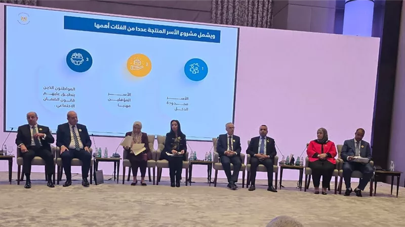 وزيرة التضامن الاجتماعي تستعرض تجربة مصر في دعم الأسر المنتجة