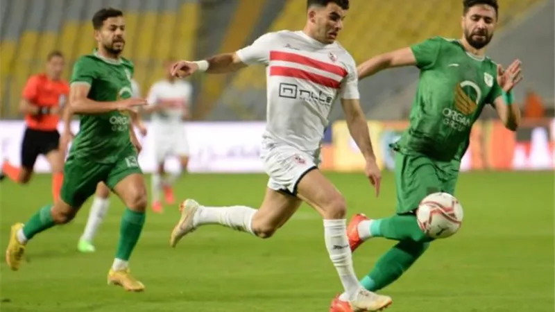 الجزائري بن إبراهيم حكماً لمباراة الزمالك والمصري بالكونفيدرالية