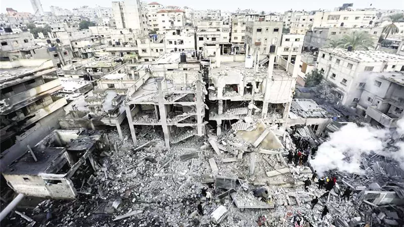 سقوط شهداء وجرحى في قصف إسرائيلي على حي الشيخ رضوان بغزة