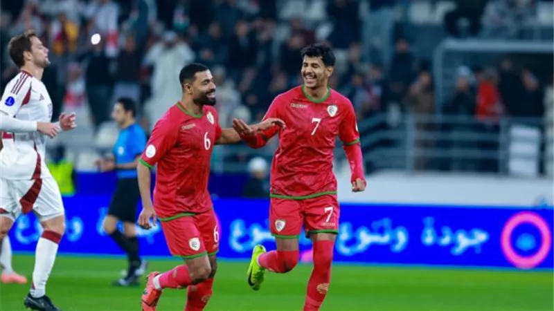 شاهد.. ملخص وأهداف مباراة منتخب عمان أمام قطر فى 