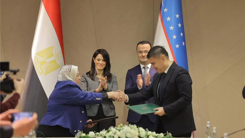 مصر وأوزبكستان تعززان التعاون في عدة مجالات