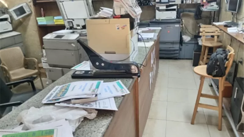 ضبط مطبعة غير مرخصة بالقاهرة بداخلها 600 ملزمة دراسية