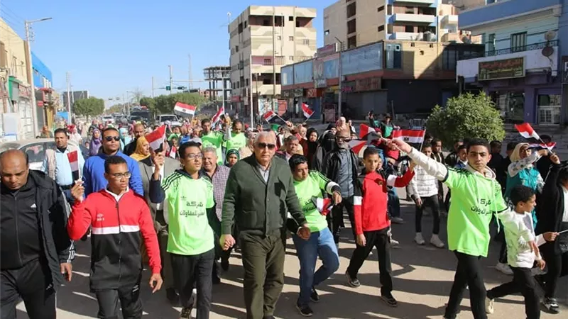محافظ الوادى الجديد يشارك ذوى الهمم احتفالات اليوم العالمي