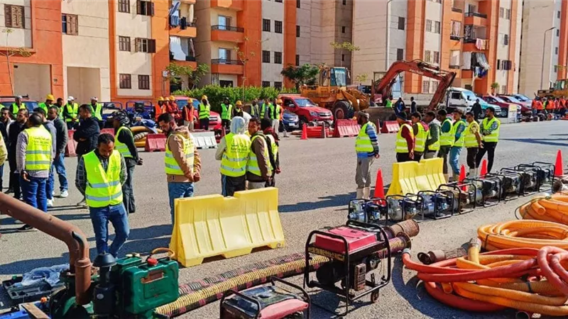رئيس جهاز العبور الجديدة يتابع استعدادات فصل الشتاء