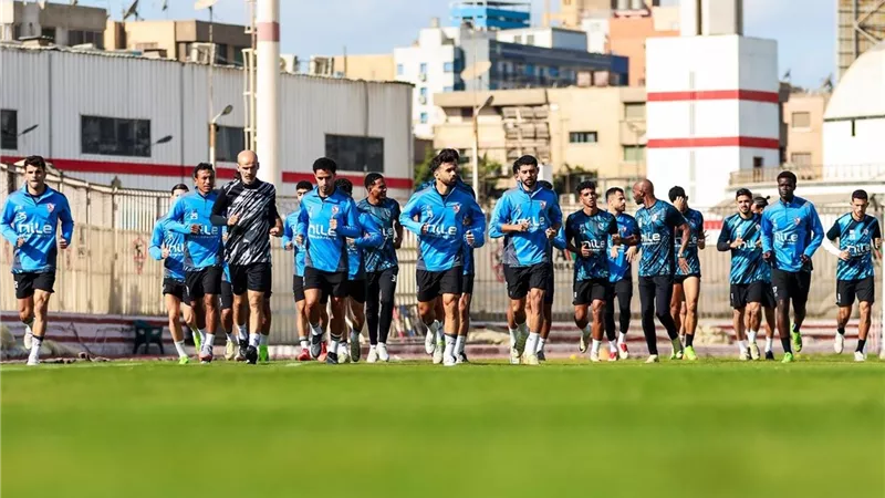 مران الزمالك.. تدريبات استشفائية للأساسيين وبدنية للبدلاء