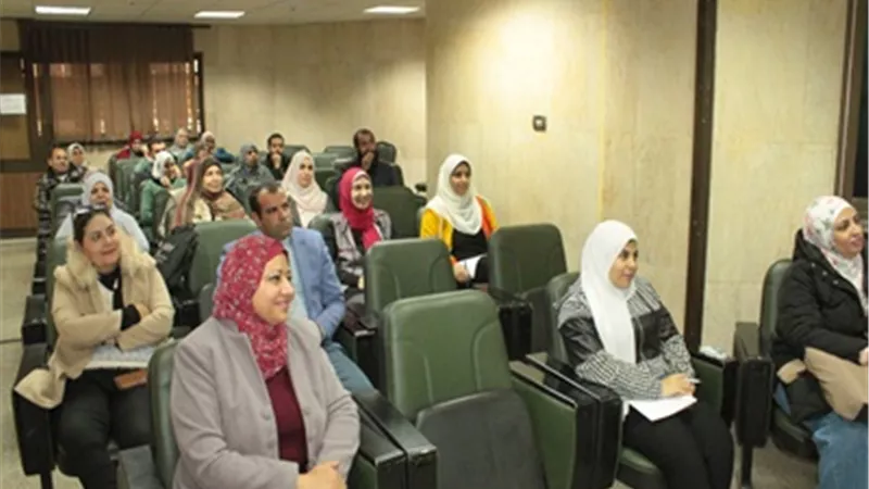 دورة تدريبية بجامعة أسيوط عن 