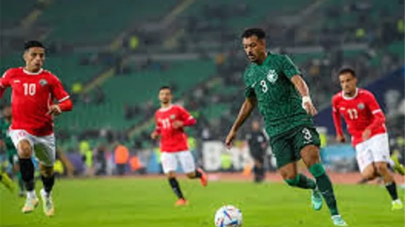 كأس الخليج: اليمن يحقق المفاجأة أمام السعودية فى الشوط الأول