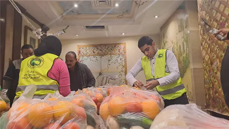 أمانة المرأةبمستقبل وطن الأقصرتوزع عبوات غذائية على الأسر البسيطة