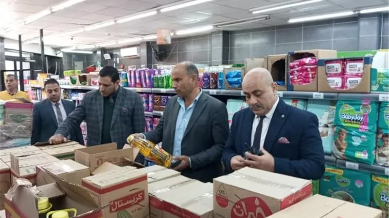 ضبط 155 مخالفة خلال حملات على الأسواق والمخابز بالمنيا