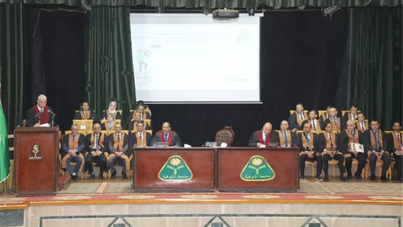جامعة المنوفية تحتفل بعيدها الـ 48 وتكرم أبناءها المتفوقين والمتميزين