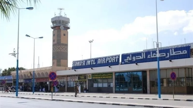 قصف إسرائيلي يدمر برج مطار صنعاء الدولي
