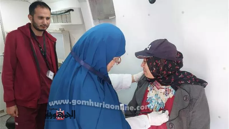 علاج ١٦١١ مواطنا بالمجان في قافلة طبية بدمياط