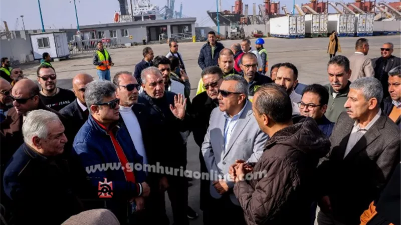 الغرفة التجارية تستعرض فرص التصدير لإستخدام خط(الرورو)مصر إيطاليا