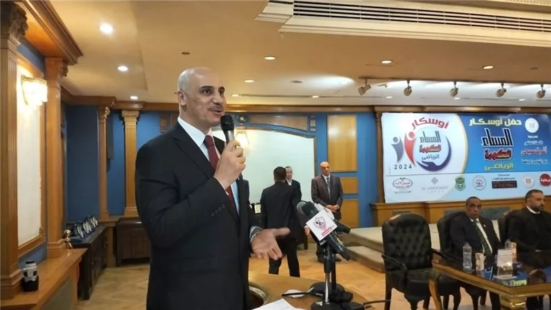 أحمد سليمان يرحب بضيوف مهرجان أوسكار المساء الرياضي