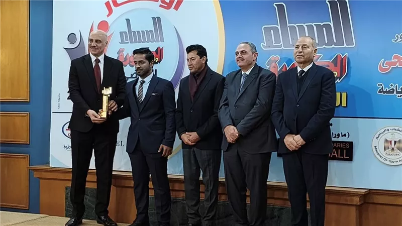 أوسكار المساء الرياضي يكرم سالم الكربي مؤسس مبادرة ما وراء كرة القدم