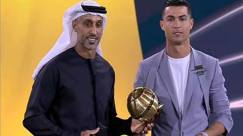 جلوب سوكر .. رونالدو أفضل لاعب فى الشرق الأوسط لعام 2024